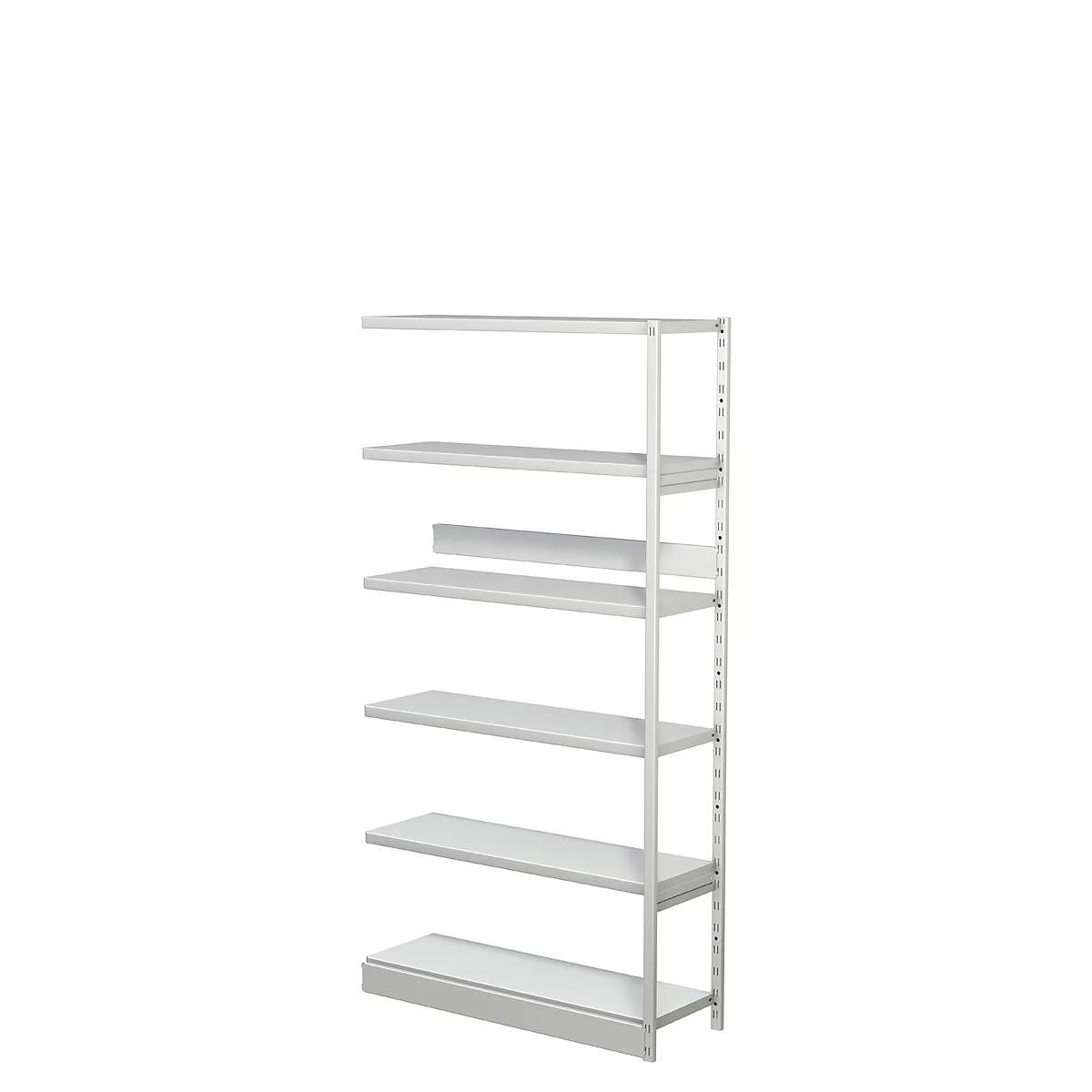 Complete stelling PROGRESS 500 T, aanbouwsectie, zonder achterwand, H 1900 x B 950 x D 340 mm