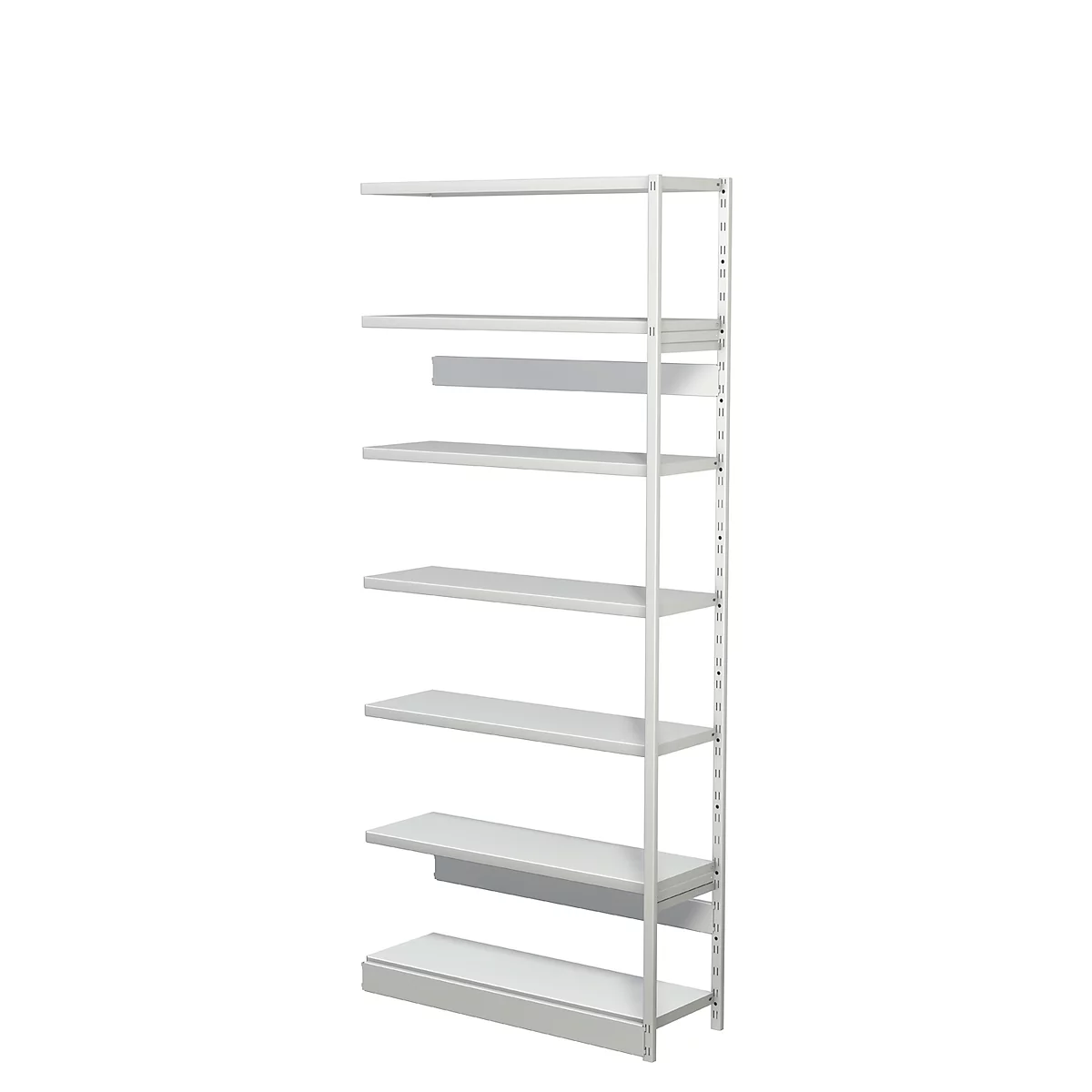 Complete stelling PROGRESS 500 T, aanbouwsectie, zonder achterwand, H 2250 x B 950 x D 340 mm