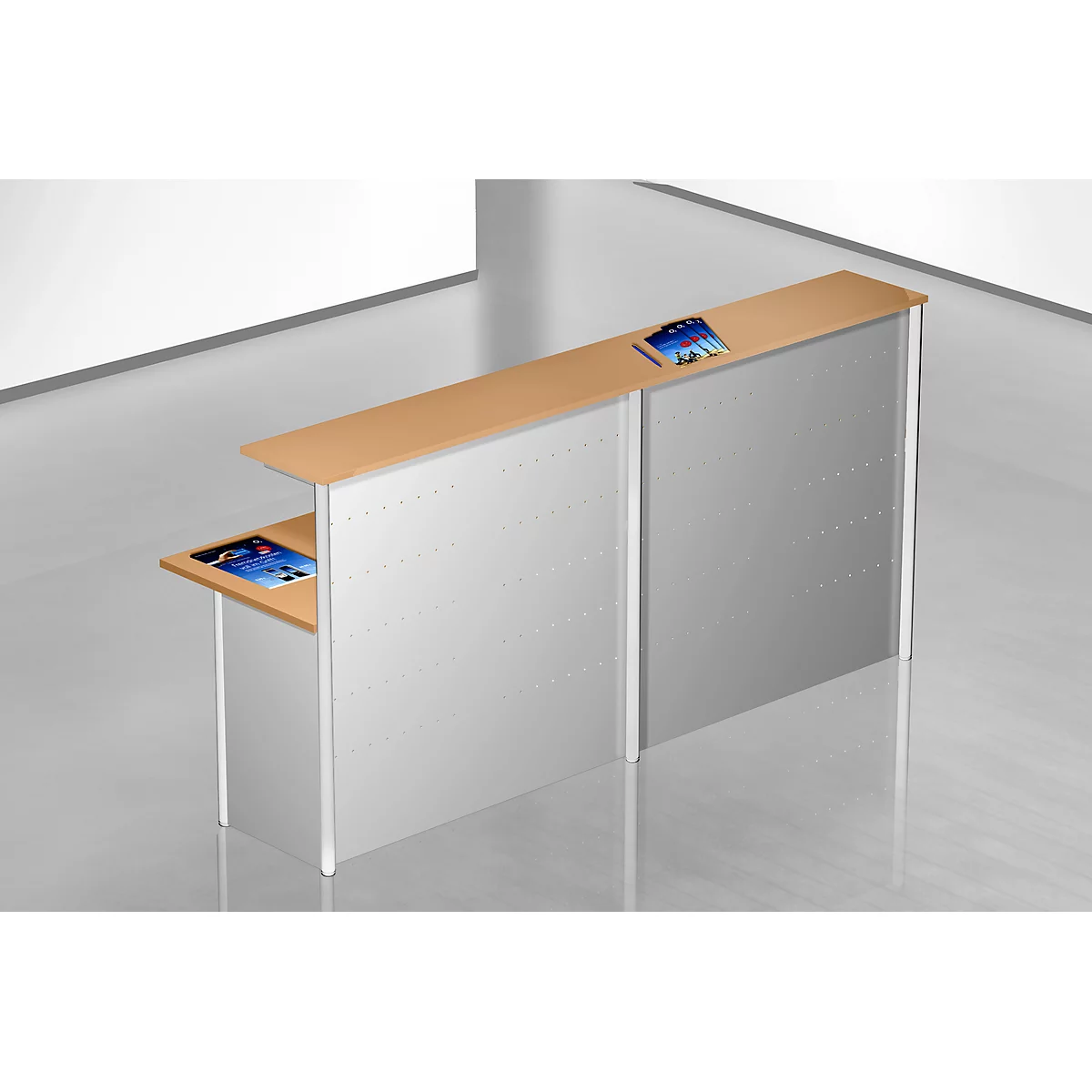 Comptoir modulaire droit