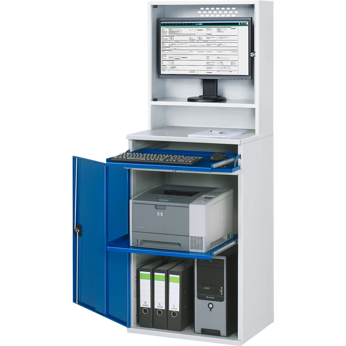Computerkast type 650-M65, B 650 x D 520 x H 1770 mm, stationair