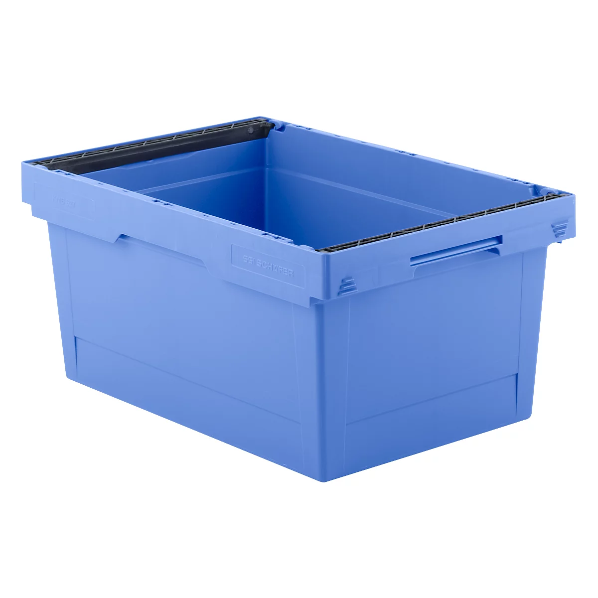 CONISCHE herbruikbare bak KMB B627, met beugel, 45 l