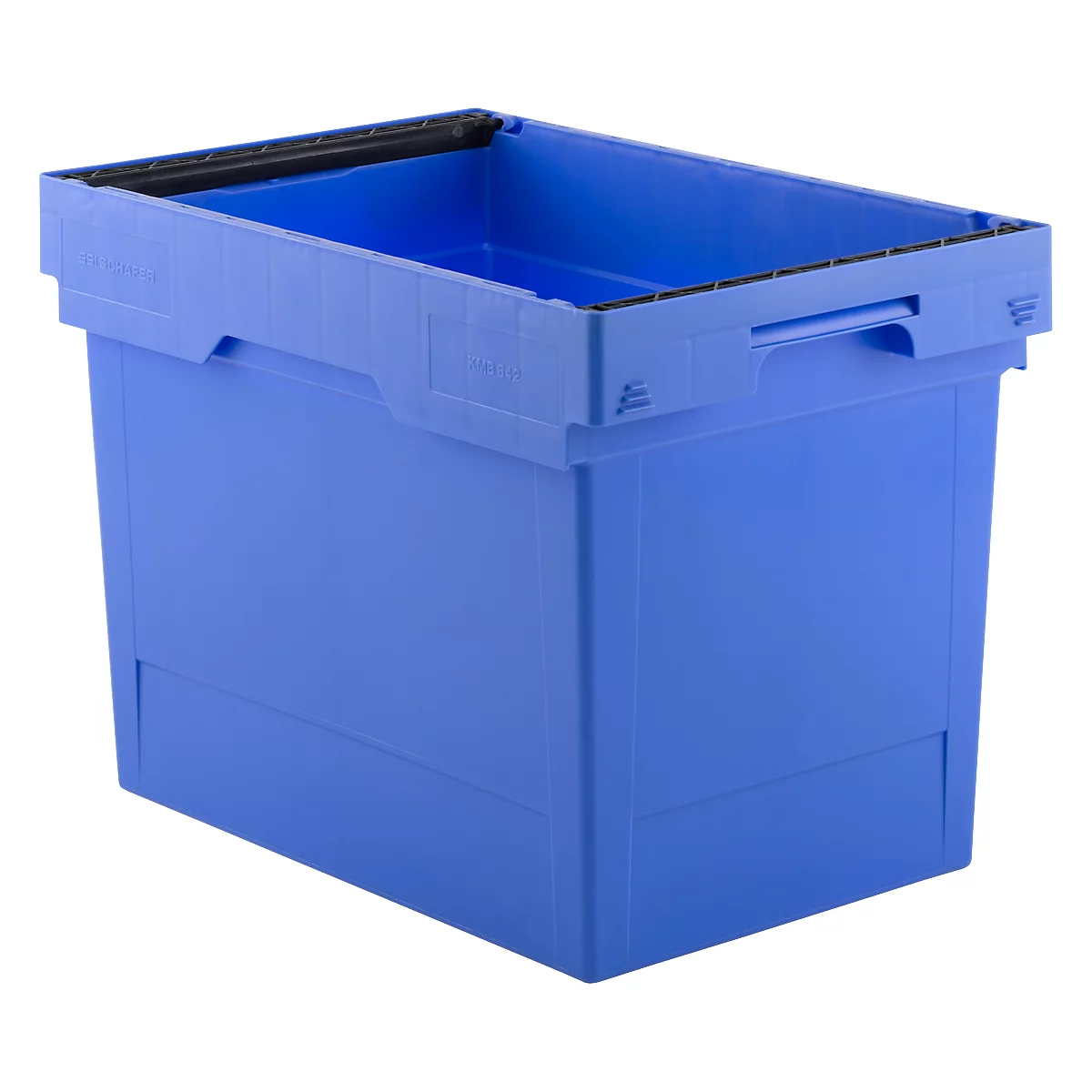 CONISCHE herbruikbare bak KMB B642, met beugel, 72 l
