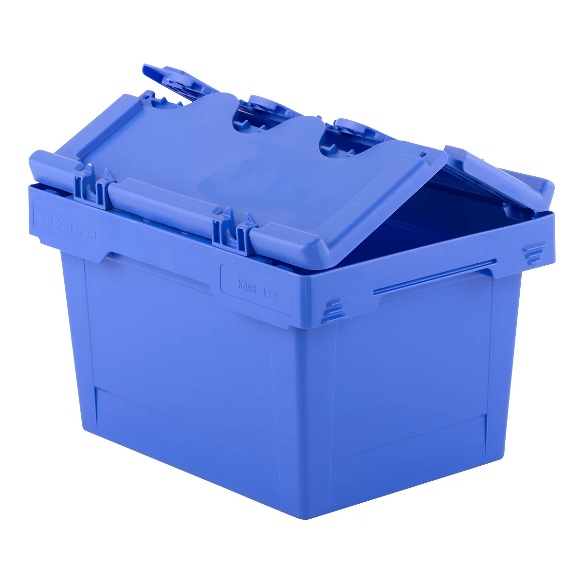 CONISCHE herbruikbare bak KMB DH422, met deksel, 18 l