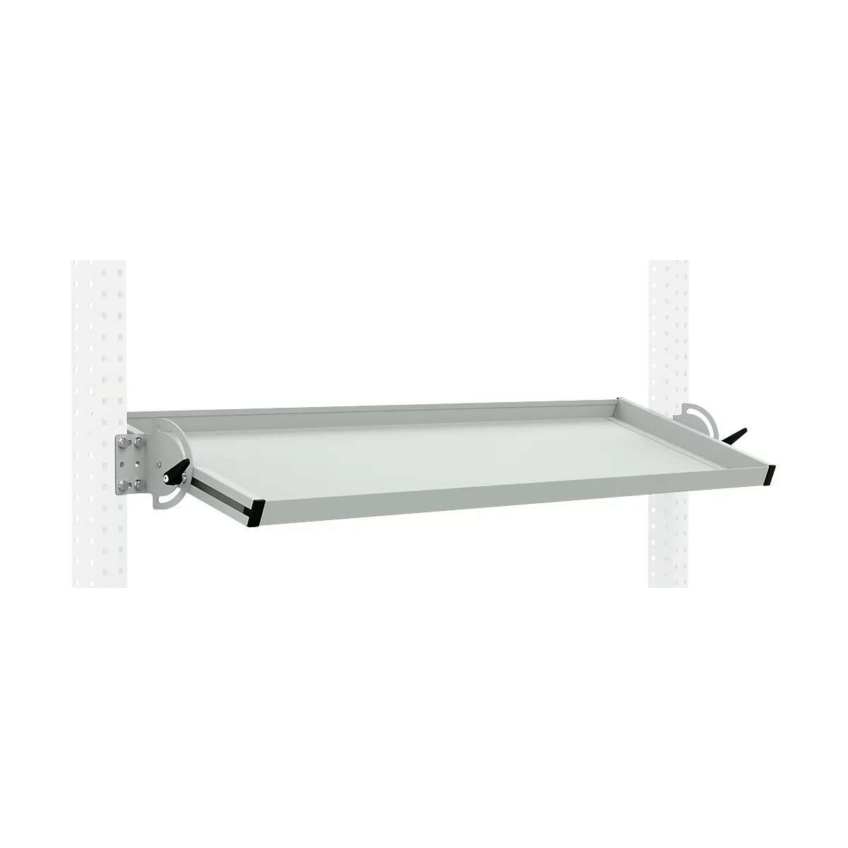 Console de rangement Packpool, inclinable, profondeur utile 345 mm, capacité de charge 35 kg, largeur 1750 mm