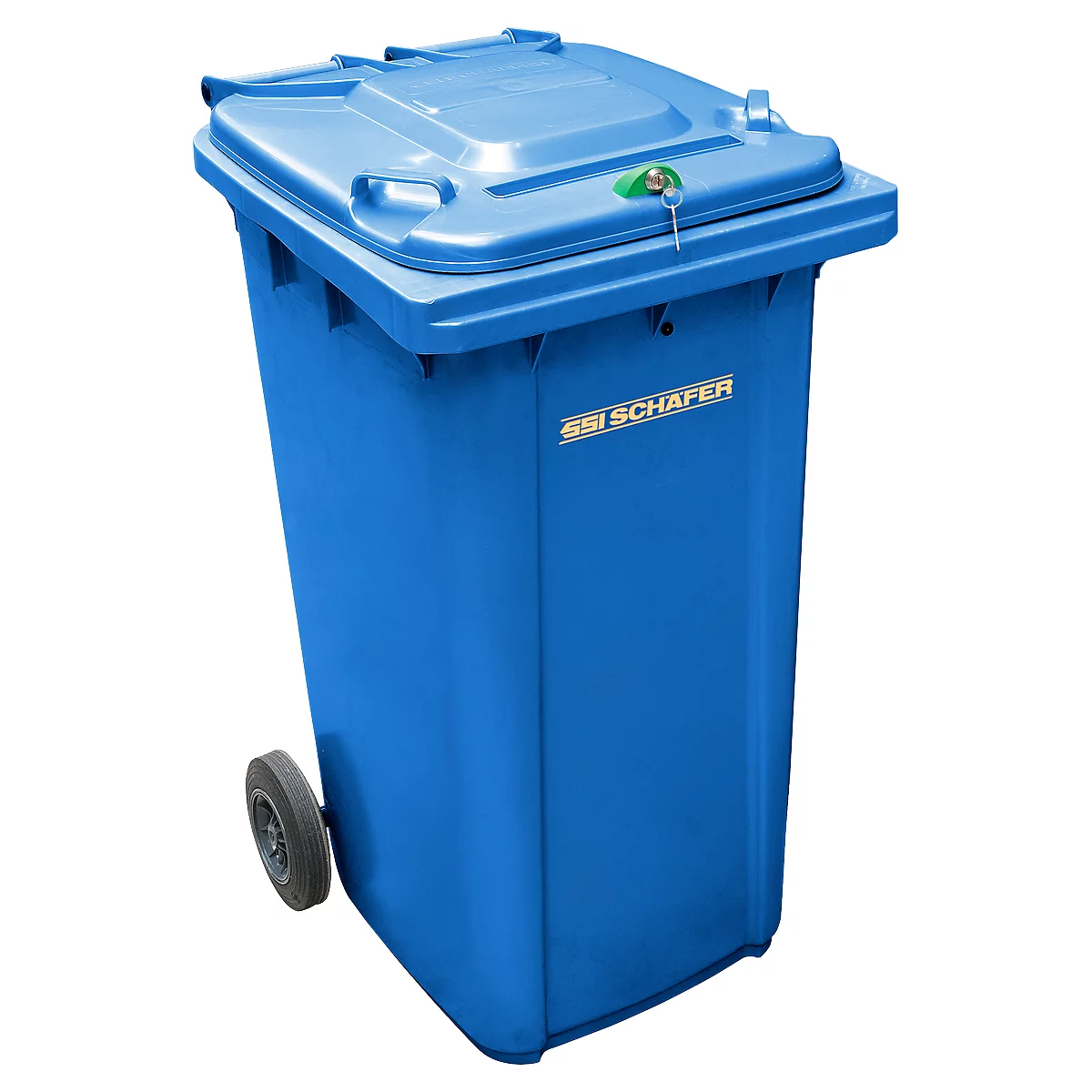 Container voor vertrouwelijke documenten GMT, 240 l, blauw