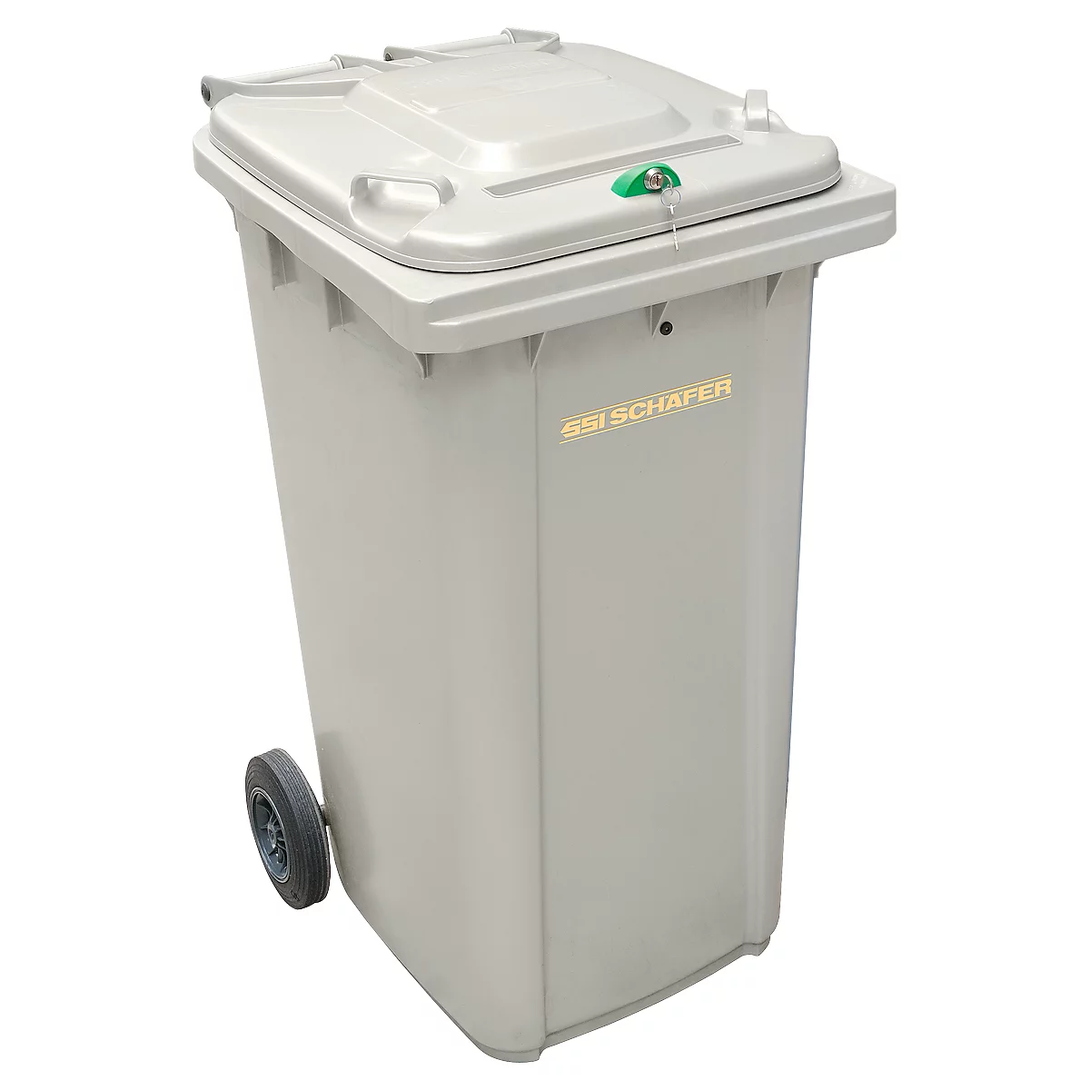 Container voor vertrouwelijke documenten GMT, 240 l, zilver