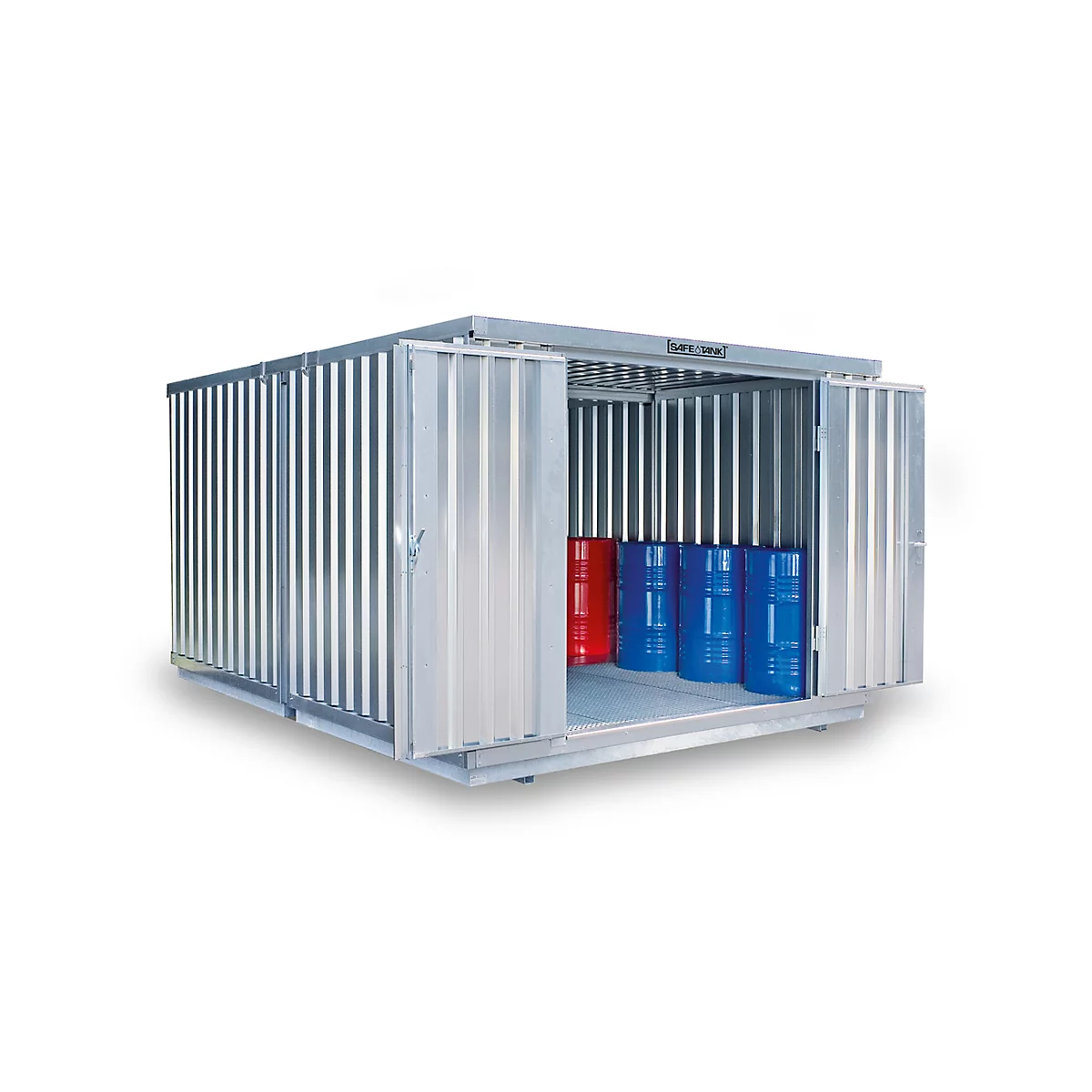 Containercombinatie SAFE TANK 2000, voor passieve opslag