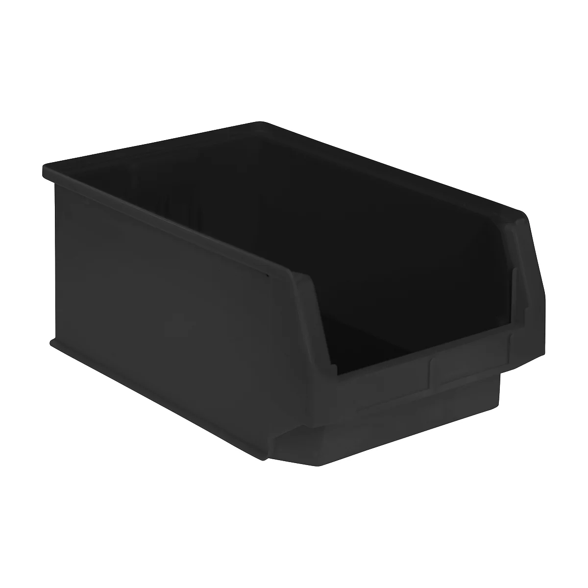 Contenedor abierto LF 531, conductivo ESD, negro, dimensiones externas L 500 x W 312 x H 145 mm, contenido 16,5 L