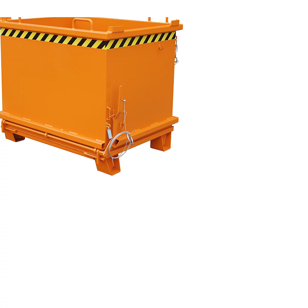 Contenedor con trampilla SB 1000, naranja