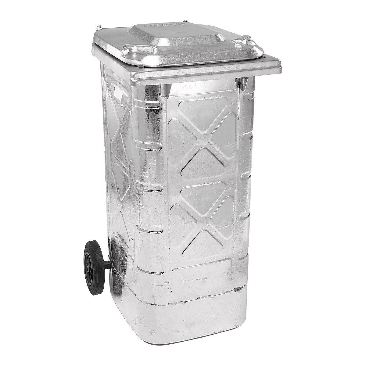 Contenedor de basura 240 l, galvanizado