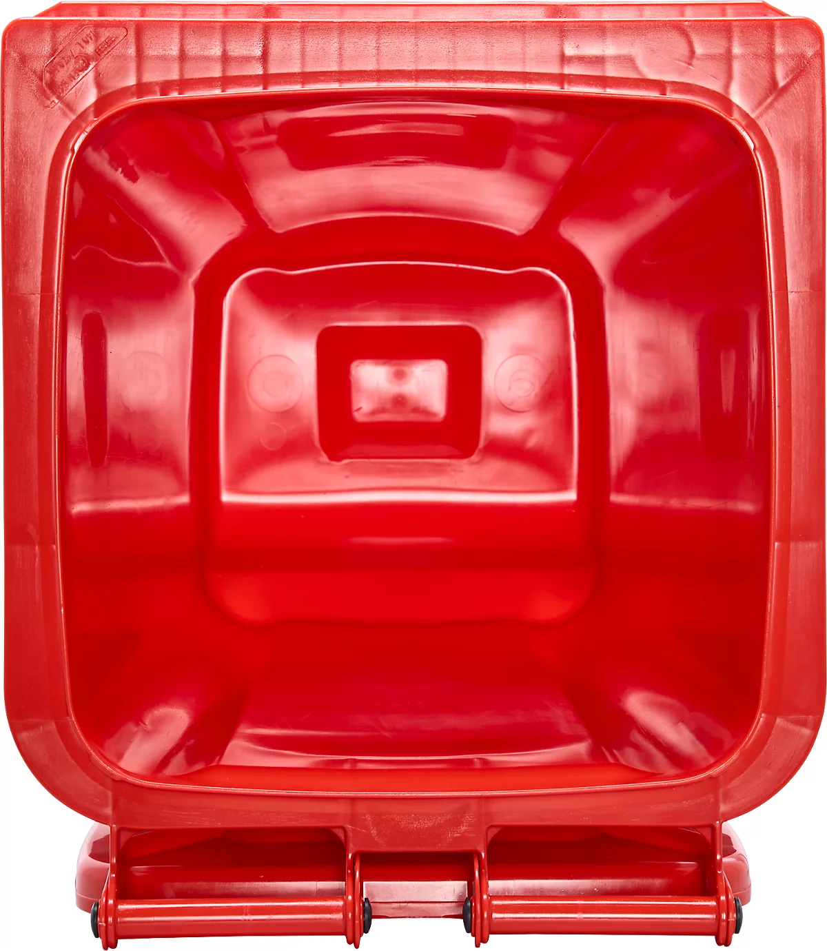 Contenedor de basura GMT, 140 l, móvil, rojo