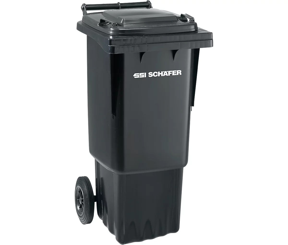 Contenedor de basura GMT, 60 l, móvil, gris negruzco
