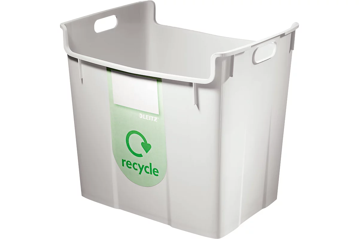 Contenedor de residuos reciclables, 40 l, gris