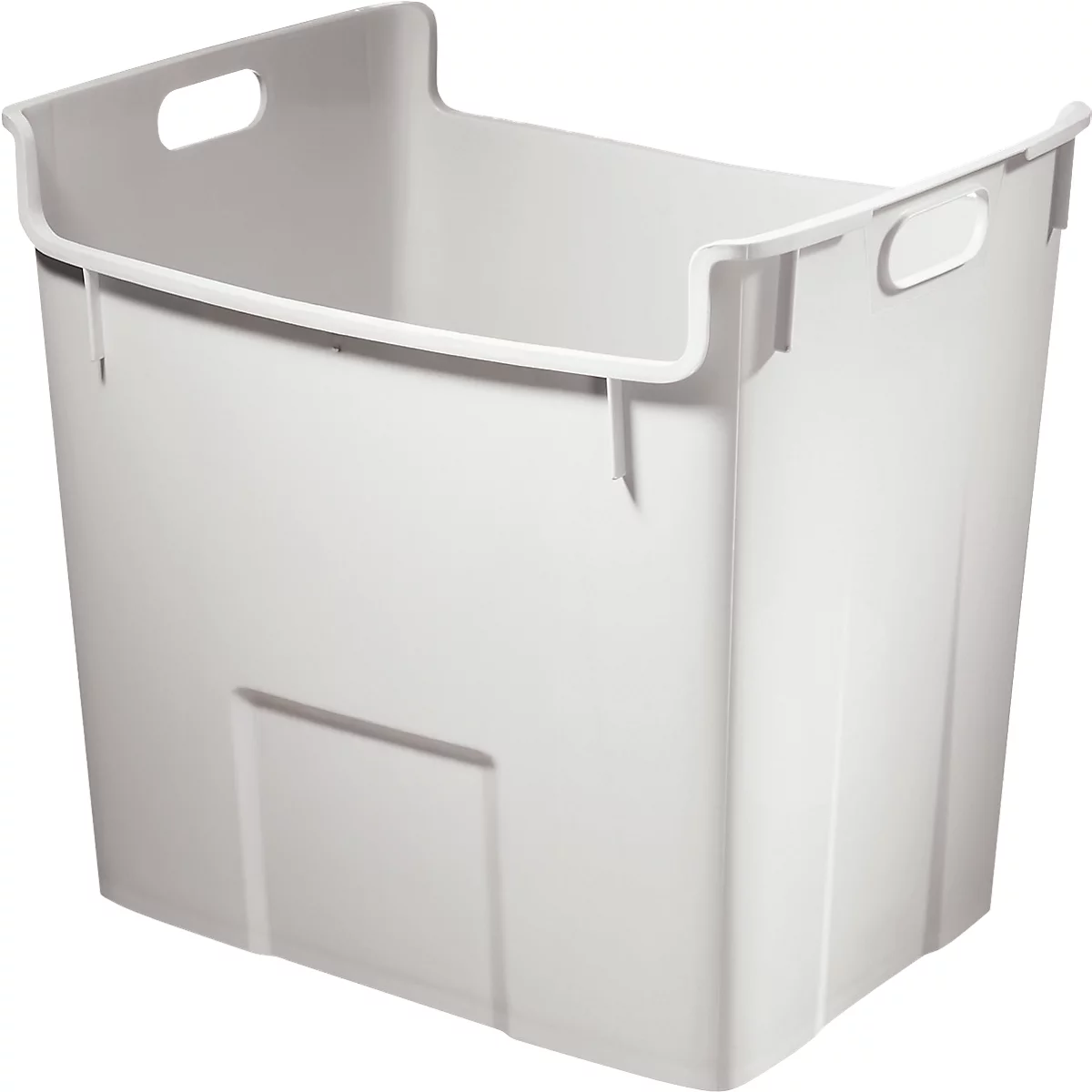 Contenedor de residuos reciclables, 40 l, gris