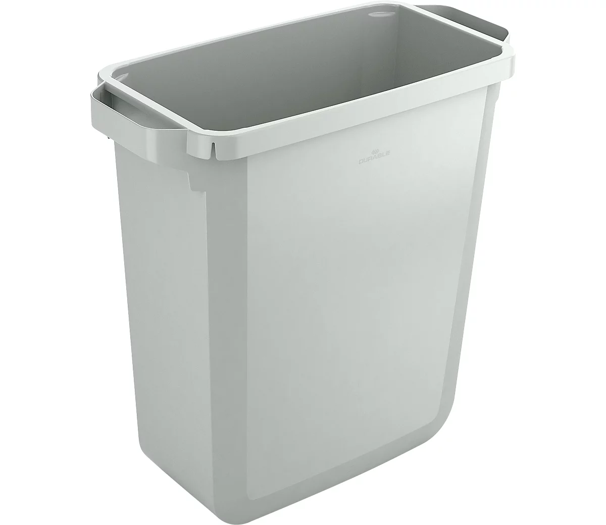 Contenedor de residuos reciclables, 60 l, sin tapa, gris