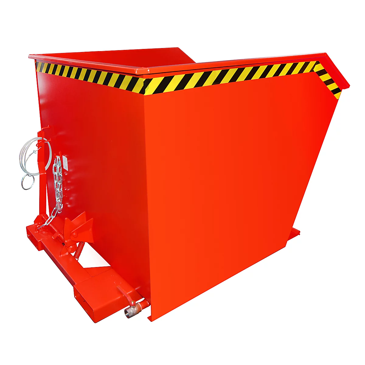 Contenedor de virutas SGU 100, rojo (RAL 3000)