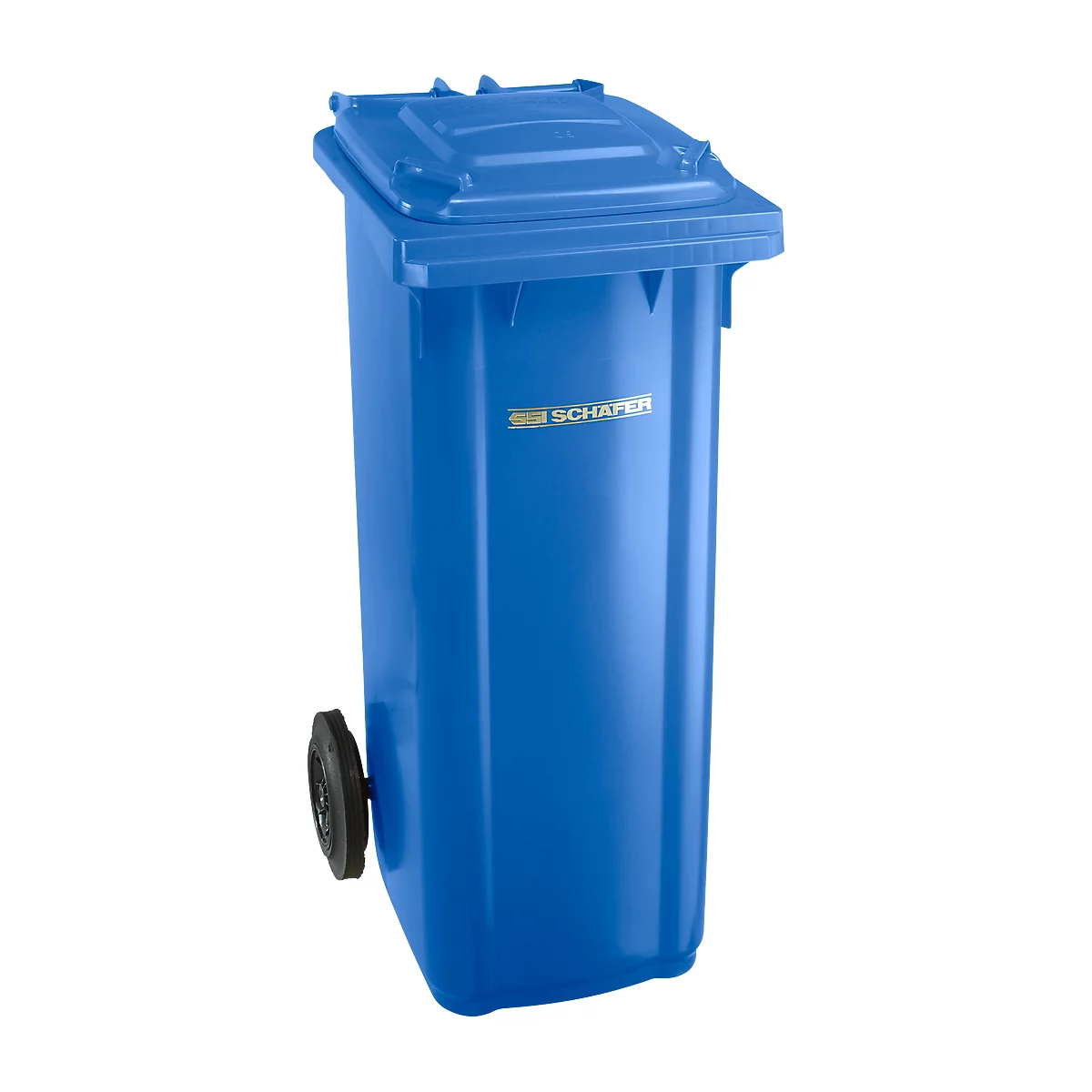 Conteneur GMT, 140 L, mobile, bleu