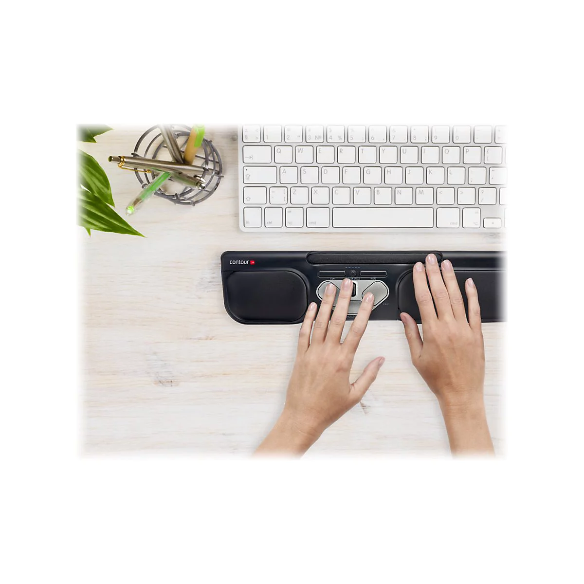 Contour Long/Short Wrist Rest - Tastatur-/Maus-Handgelenkauflage - für RollerMouse Pro3