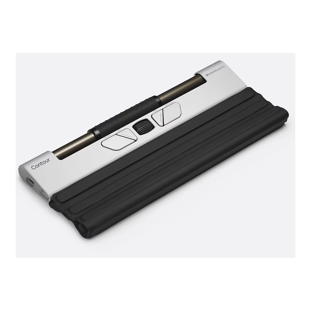 Contour RollerMouse Go - Zentrale Maus - ergonomisch - 5 Tasten - kabellos - Bluetooth, USB-C