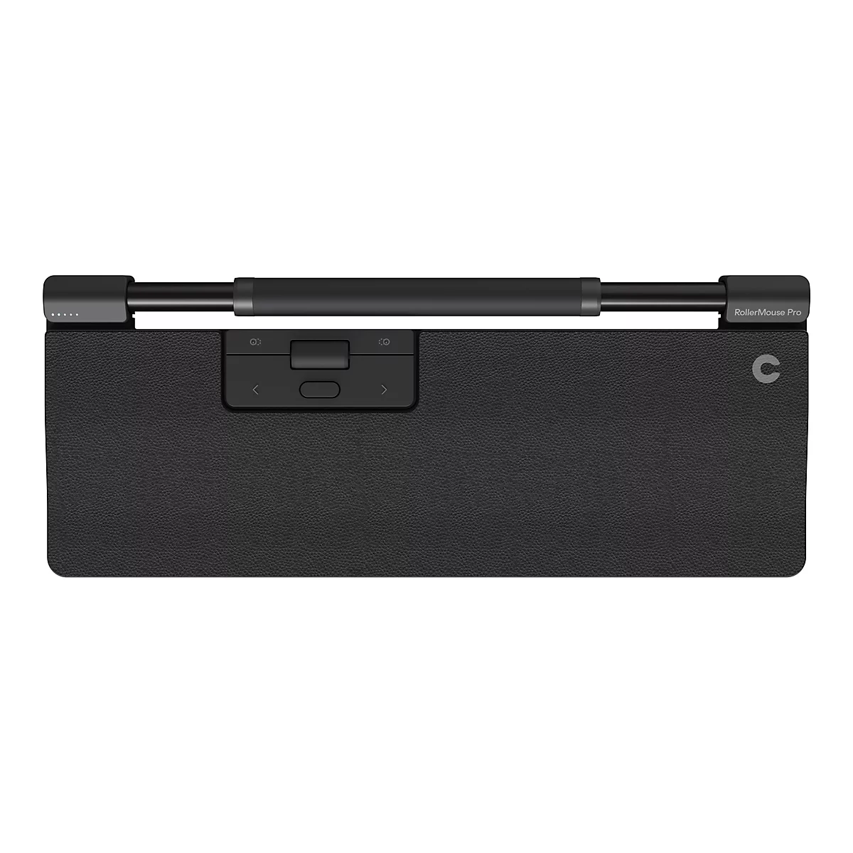 Contour RollerMouse Pro - Zentrale Maus - mit normaler Armauflage und veganem Leder - ergonomisch - 6 Tasten - kabellos, kabelgebunden