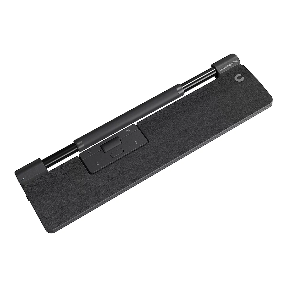Contour RollerMouse Pro - Zentrale Maus - mit schmaler Armauflage und veganem Leder - ergonomisch - 6 Tasten - kabelgebunden