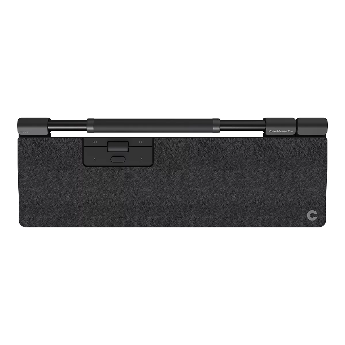 Contour RollerMouse Pro - Zentrale Maus - mit verlängerter Armauflage und veganem Leder - ergonomisch - 6 Tasten - kabelgebunden