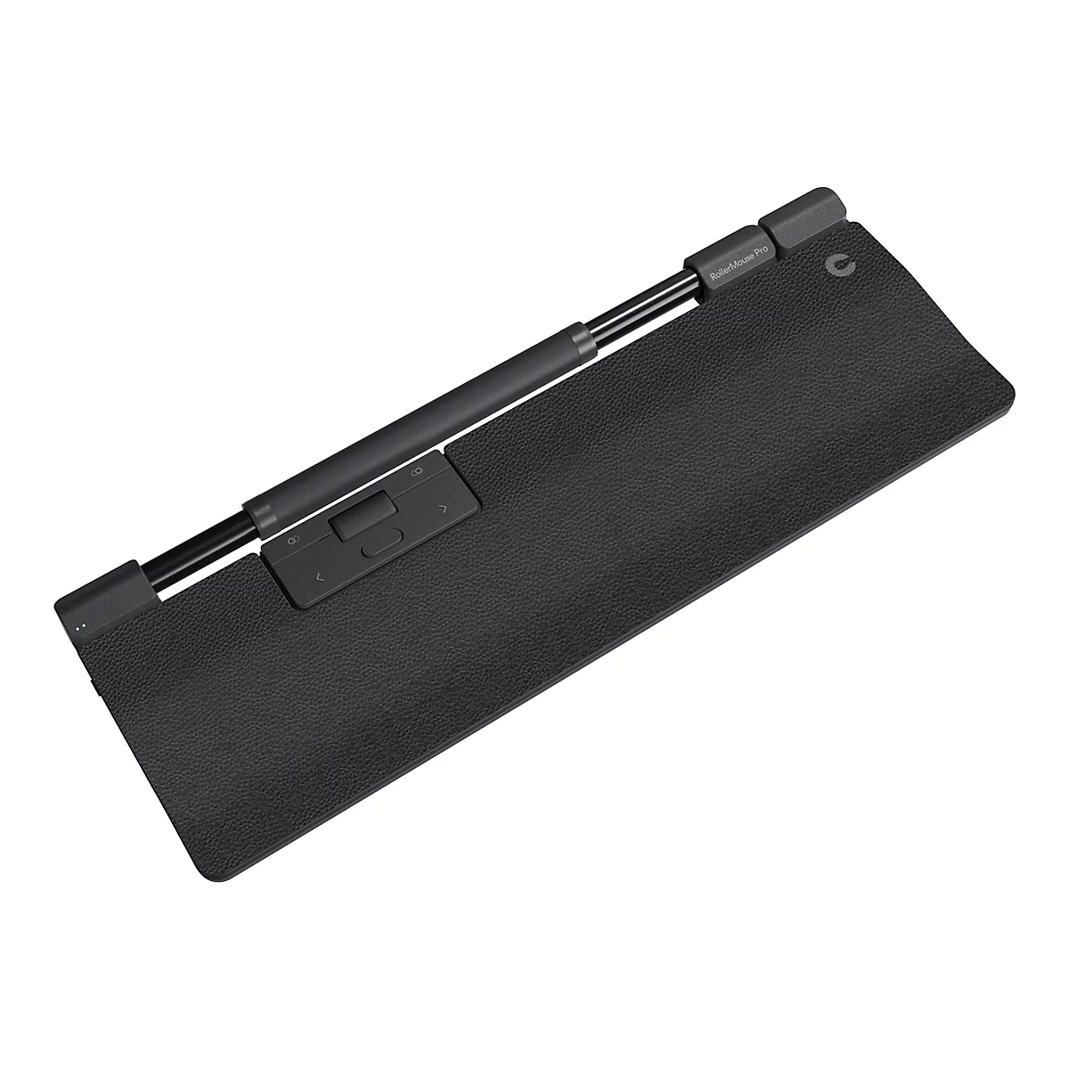 Contour RollerMouse Pro - Zentrale Maus - mit verlängerter Armauflage und veganem Leder - ergonomisch - 6 Tasten - kabelgebunden