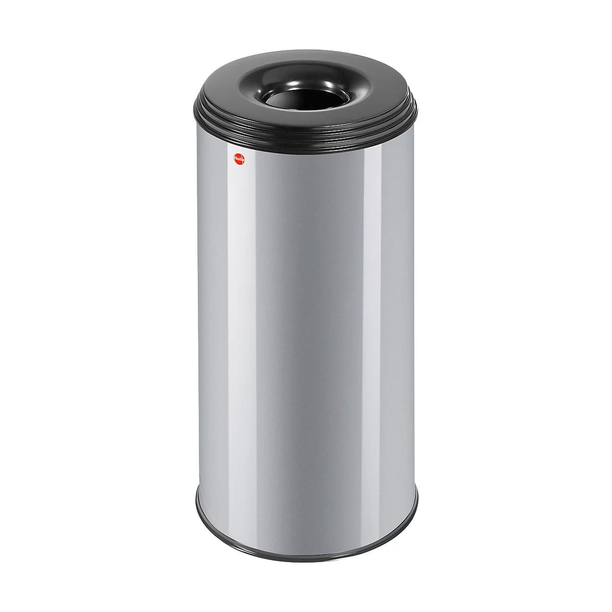 Corbeille à papier anti-feu, 50 L, argent