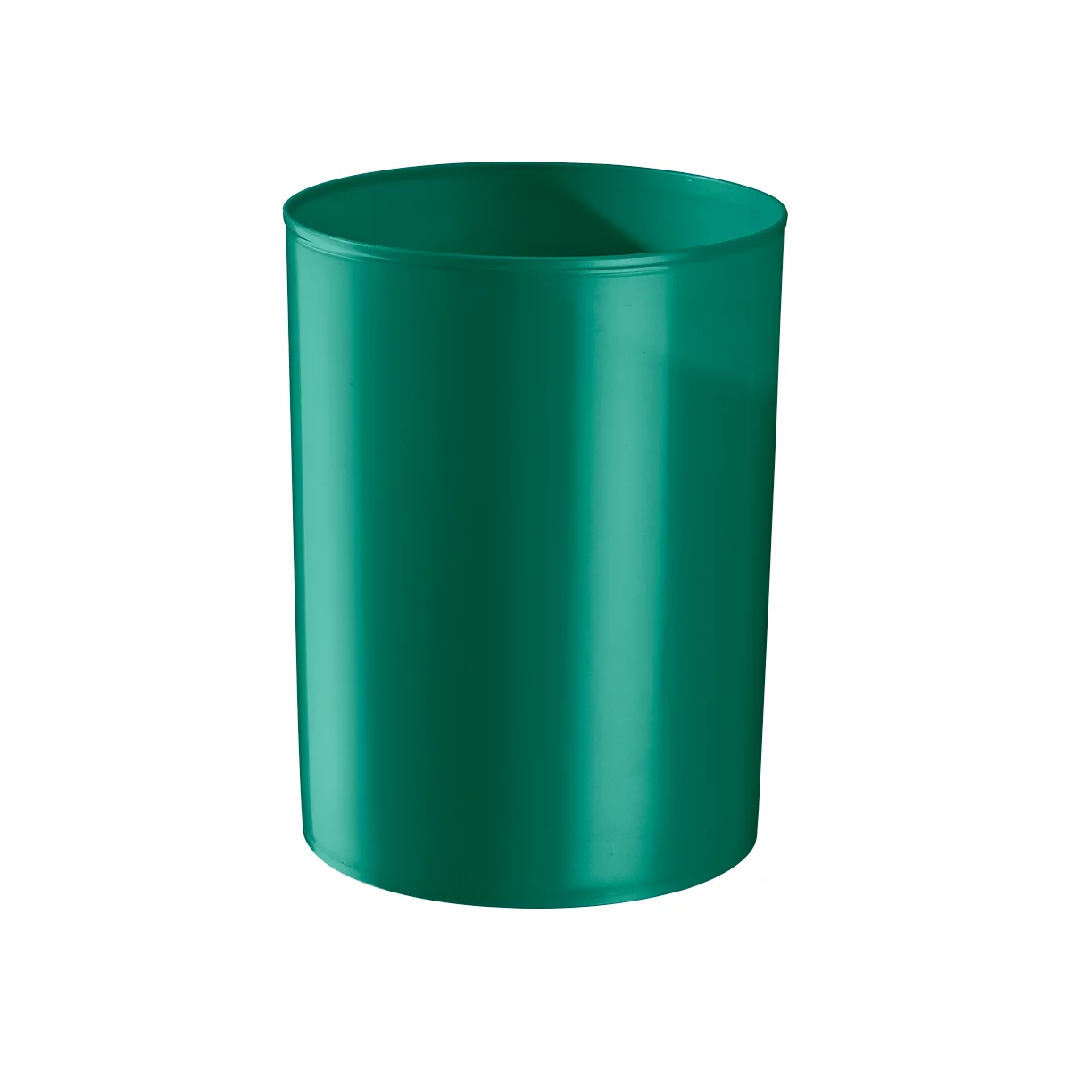 Corbeille à papier rondofix, vert turquoise