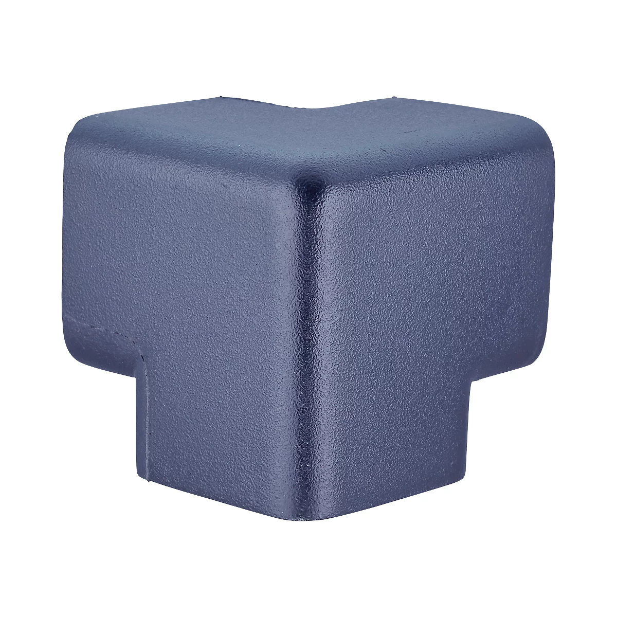 Cornière pour profilé de protection d'angle type H, L 42 x l. 22 mm, autocollant, mousse PU, 3 côtés, noir