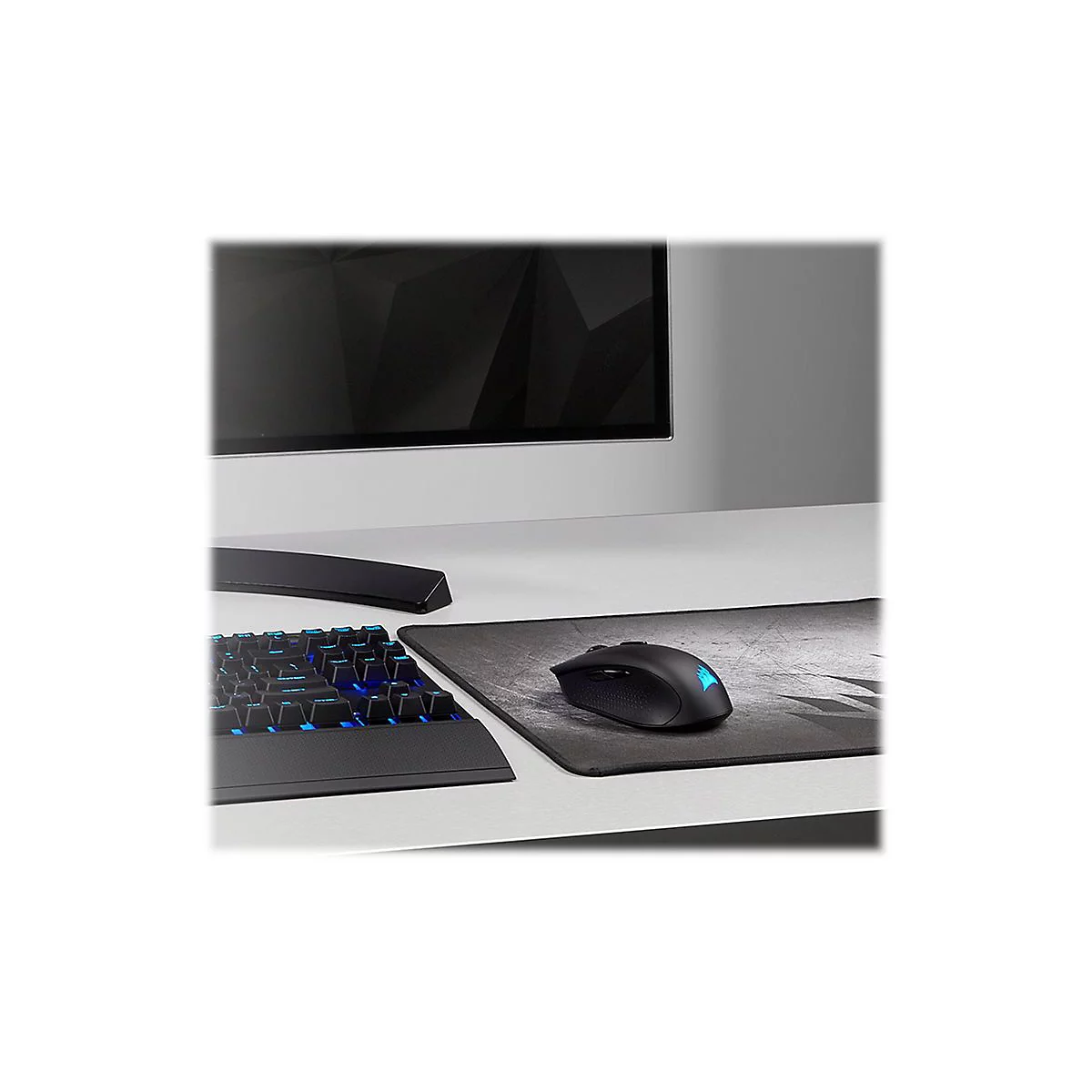 CORSAIR Gaming HARPOON RGB - Maus - optisch - 6 Tasten - kabellos, kabelgebunden - Bluetooth 4.2 LE