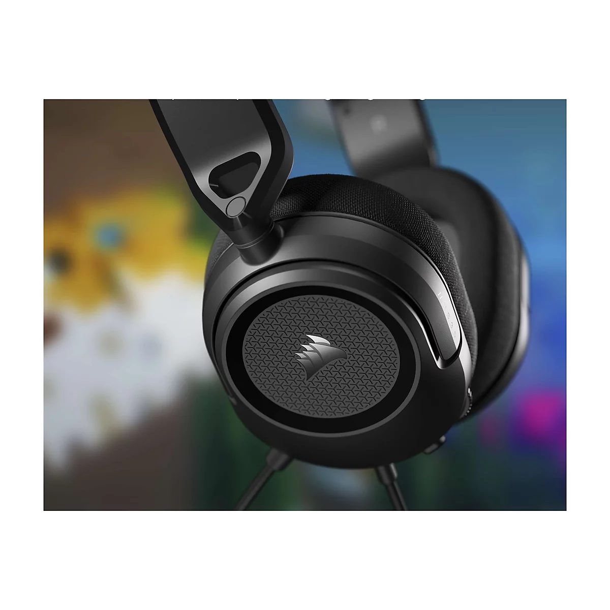 CORSAIR Gaming HS35 SURROUND v2 - Headset - ohrumschließend - kabelgebunden - 3,5 mm Stecker