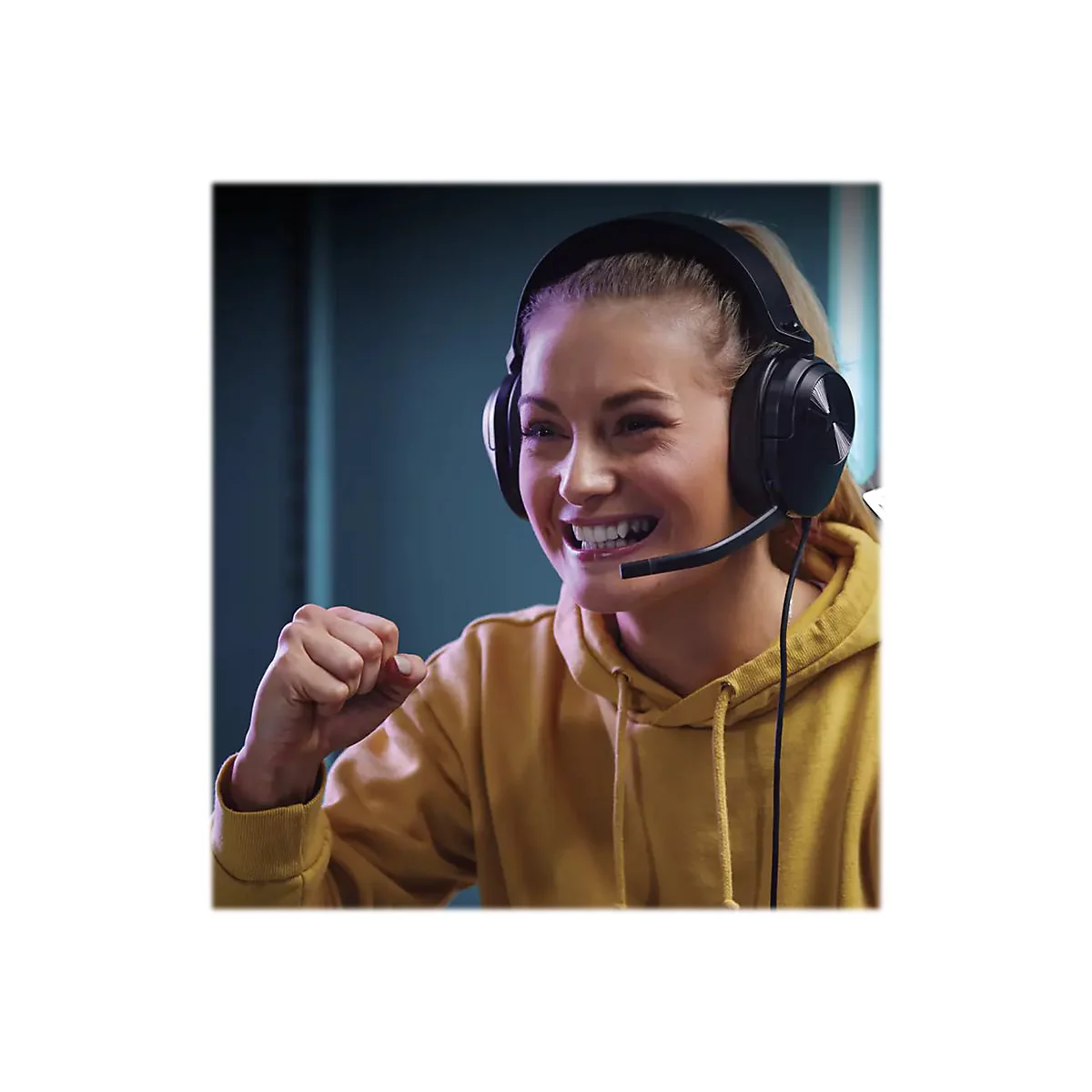 CORSAIR Gaming HS55 STEREO - Headset - ohrumschließend - kabelgebunden - 3,5 mm Stecker - Kohle