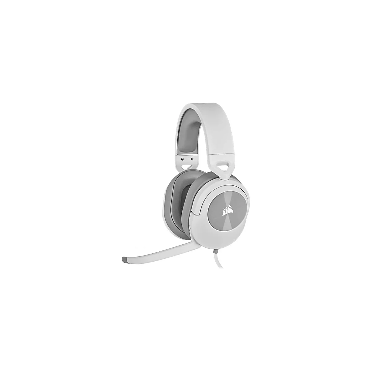 CORSAIR Gaming HS55 STEREO - Headset - ohrumschließend - kabelgebunden - 3,5 mm Stecker - weiß