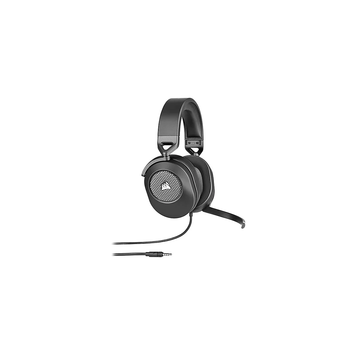 CORSAIR Gaming HS65 SURROUND - Headset - ohrumschließend - kabelgebunden - 3,5 mm Stecker - Kohle