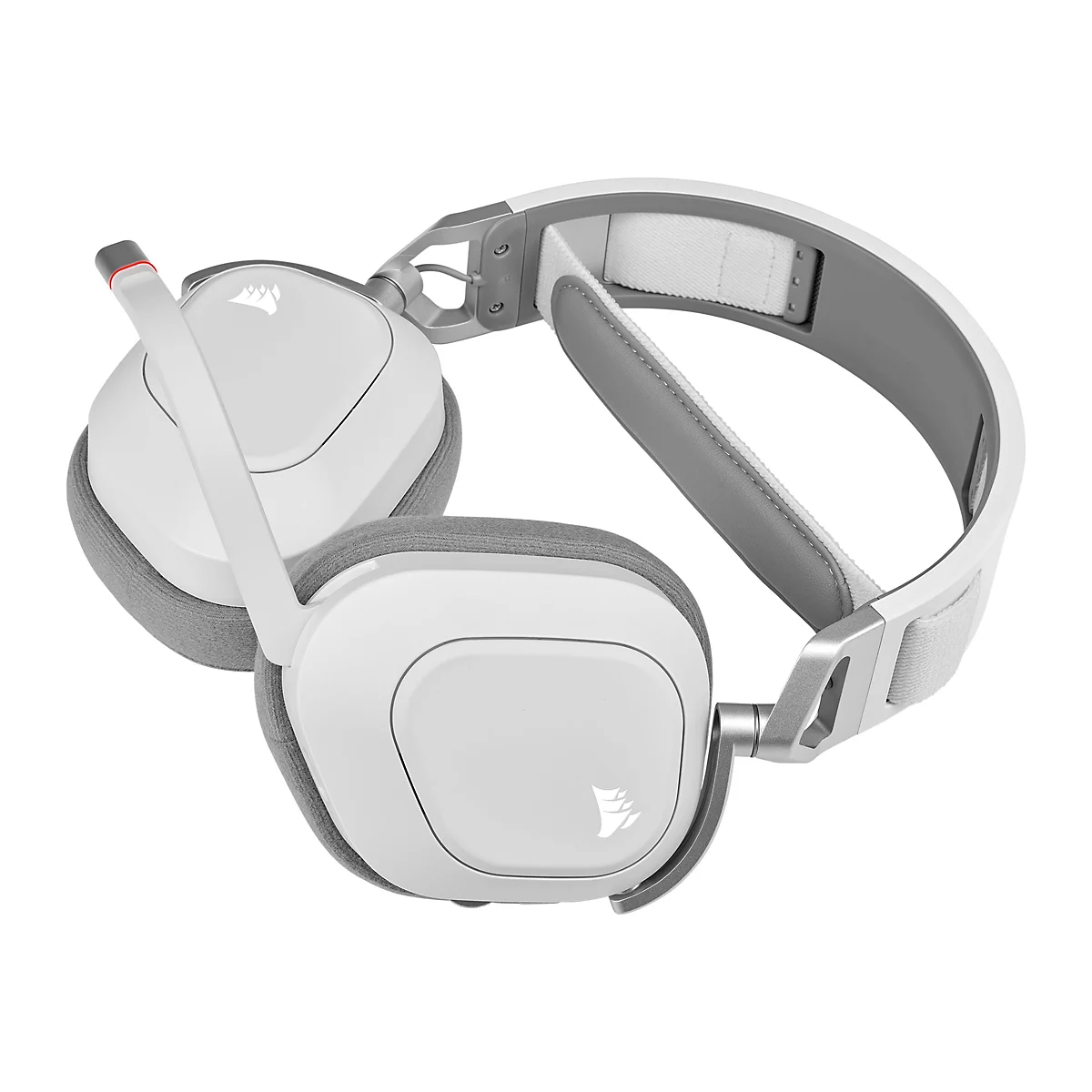 CORSAIR Gaming HS80 RGB - Headset - ohrumschließend - 2,4 GHz - kabellos - USB