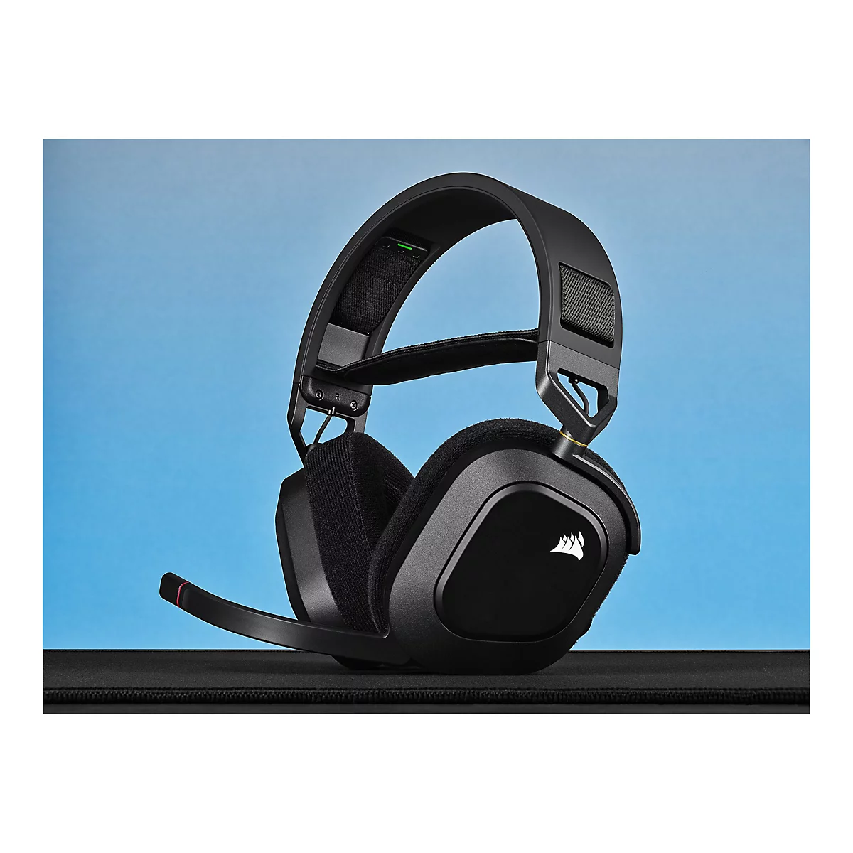 CORSAIR Gaming HS80 RGB - Headset - ohrumschließend - kabelgebunden - USB - Kohle