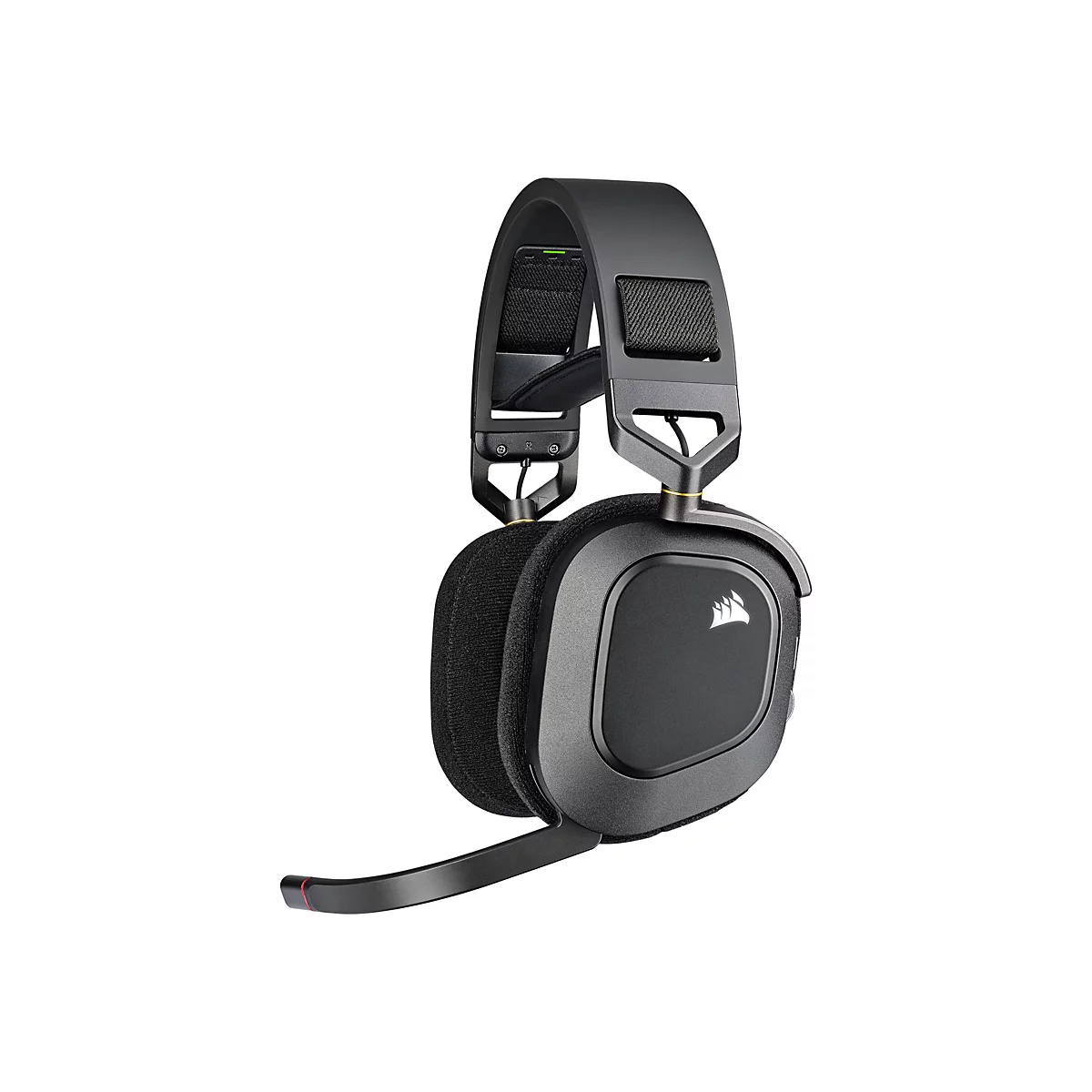 CORSAIR Gaming HS80 RGB - Headset - ohrumschließend - kabelgebunden - USB - Kohle