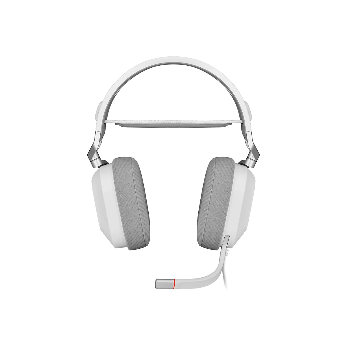 CORSAIR Gaming HS80 RGB - Headset - ohrumschließend - kabelgebunden - USB - weiß