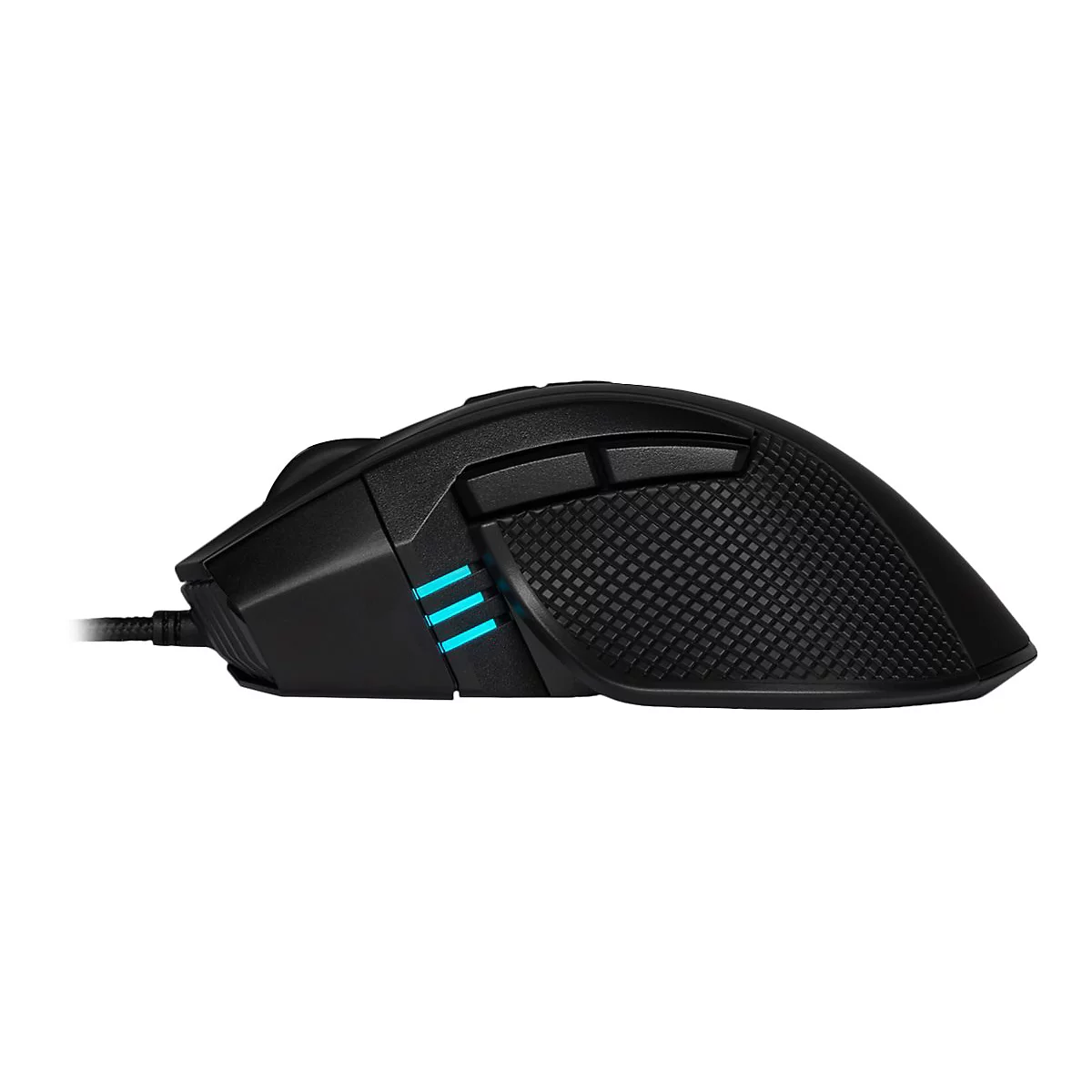 CORSAIR Gaming IRONCLAW RGB - Maus - optisch - 10 Tasten - kabellos, kabelgebunden - USB, Bluetooth, 2.4 GHz