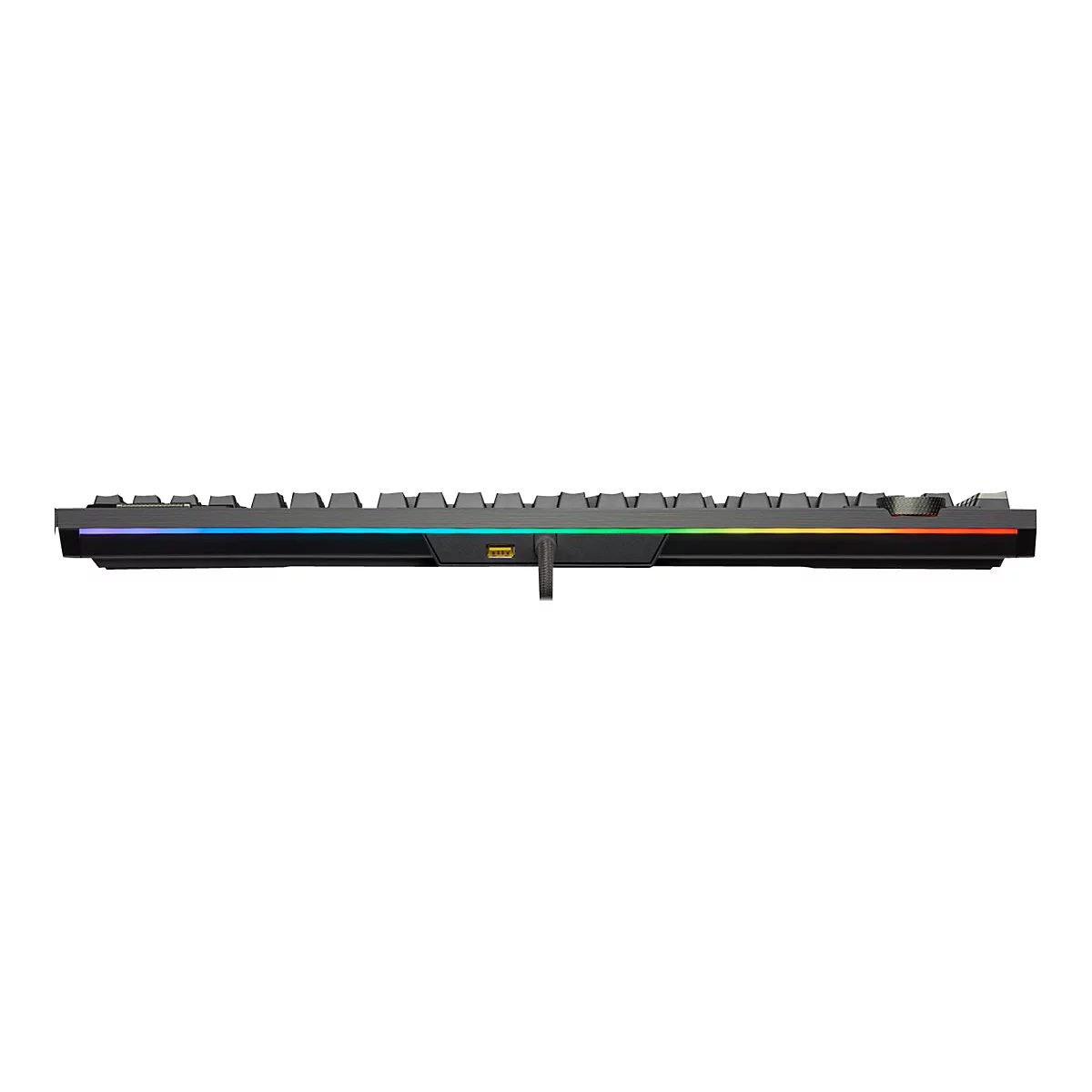 CORSAIR Gaming K100 RGB - Tastatur - Hintergrundbeleuchtung - USB - Deutsch - Tastenschalter: CORSAIR OPX RGB