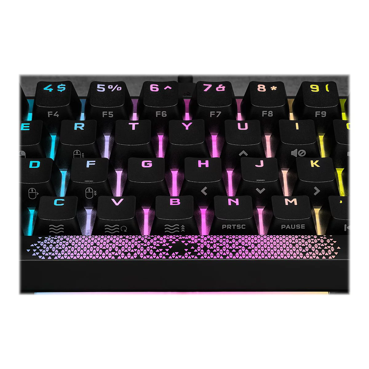 CORSAIR Gaming K65 RGB MINI 60% - Tastatur - Hintergrundbeleuchtung - USB - Deutsch - Tastenschalter: CHERRY MX Speed