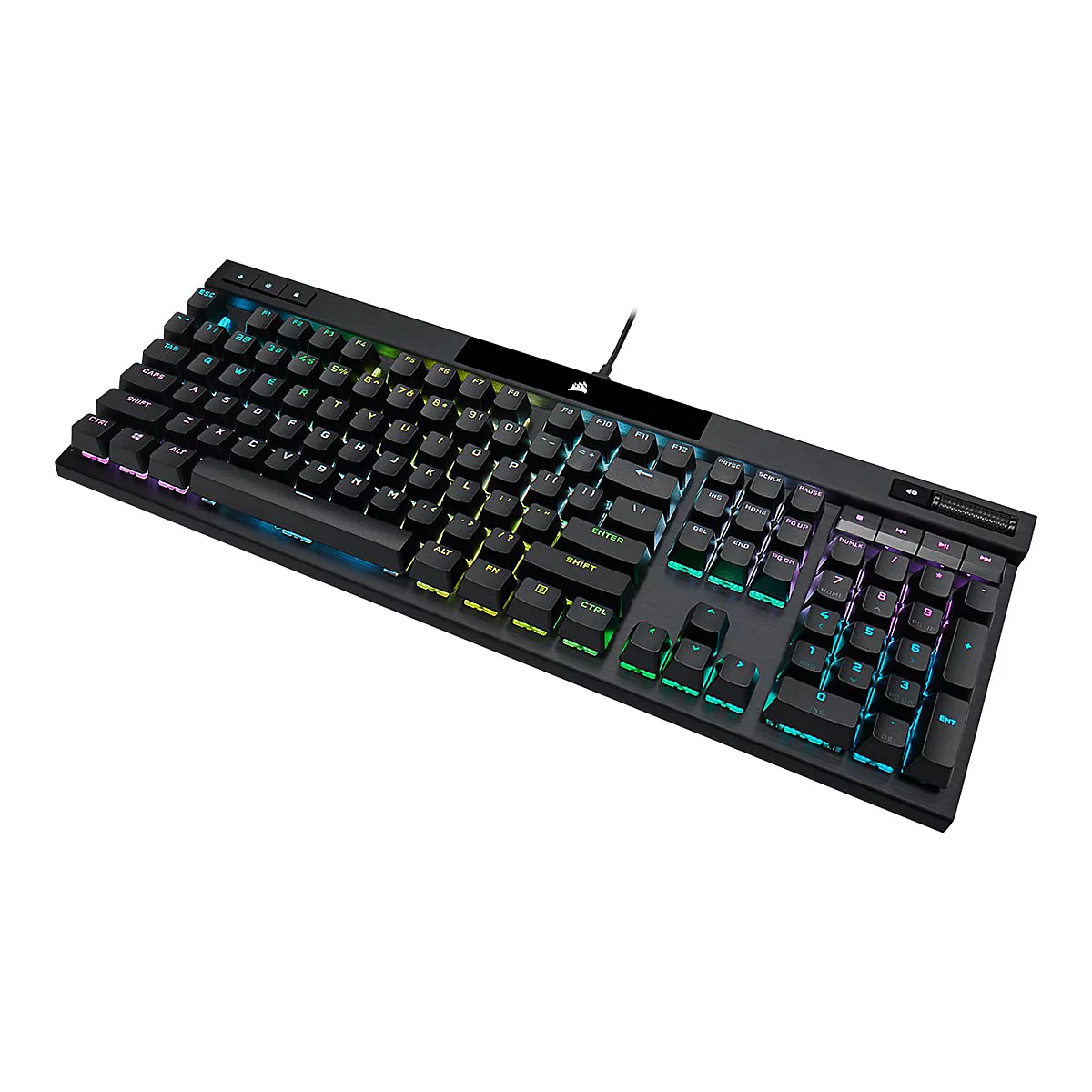 CORSAIR Gaming K70 RGB PRO - Tastatur - Hintergrundbeleuchtung - USB - Deutsch - Tastenschalter: CHERRY MX Red