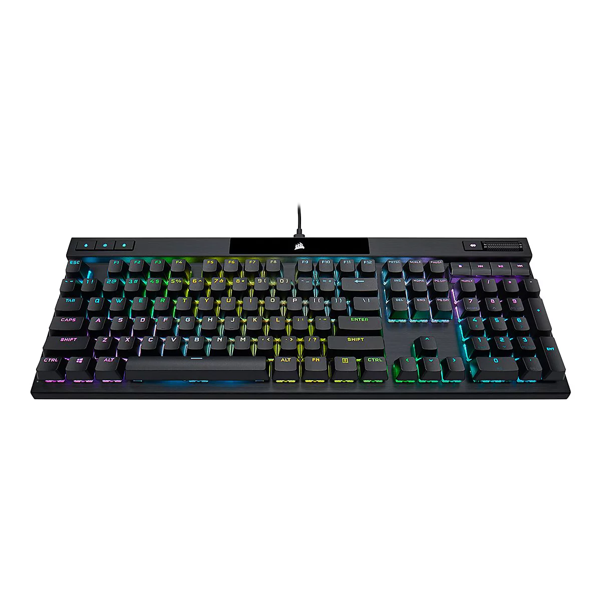 CORSAIR Gaming K70 RGB PRO - Tastatur - Hintergrundbeleuchtung - USB - Deutsch - Tastenschalter: CHERRY MX Red