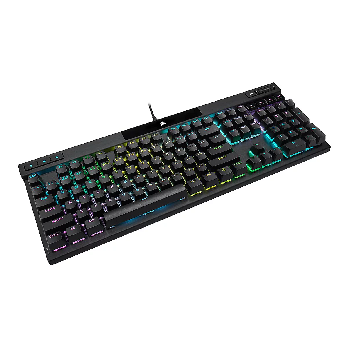 CORSAIR Gaming K70 RGB PRO - Tastatur - Hintergrundbeleuchtung - USB - Deutsch - Tastenschalter: CHERRY MX Red