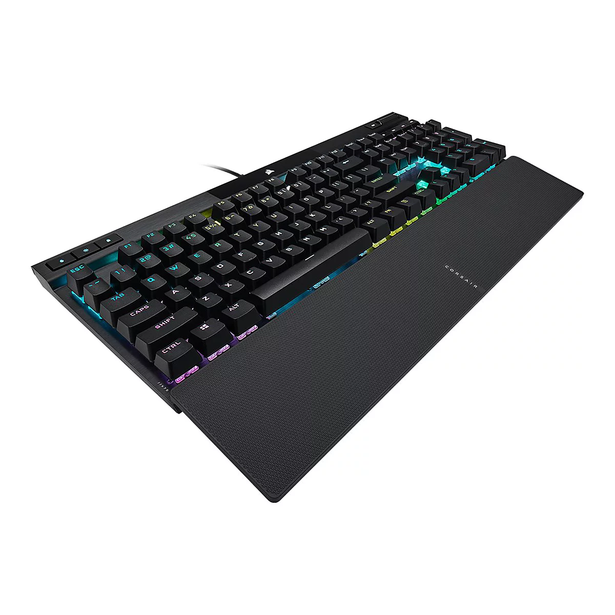 CORSAIR Gaming K70 RGB PRO - Tastatur - Hintergrundbeleuchtung - USB - Deutsch - Tastenschalter: CHERRY MX Red