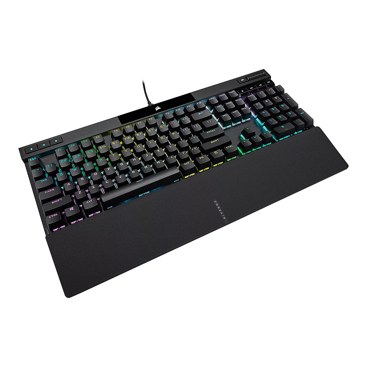 CORSAIR Gaming K70 RGB PRO - Tastatur - Hintergrundbeleuchtung - USB - Deutsch - Tastenschalter: CHERRY MX Red