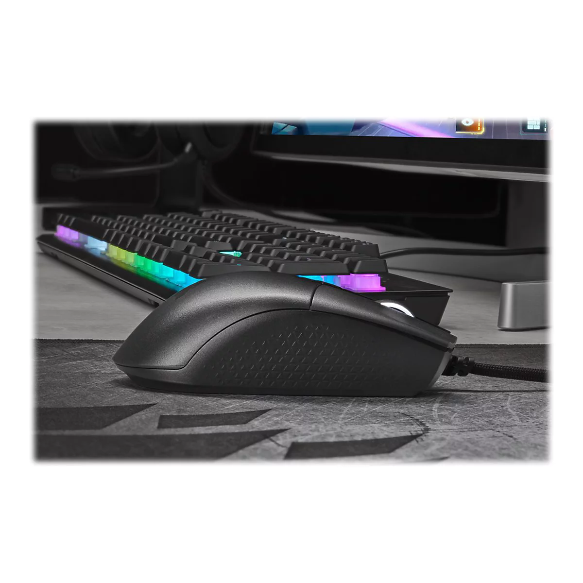 CORSAIR Gaming KATAR PRO XT - Maus - optisch - 6 Tasten - kabelgebunden - USB