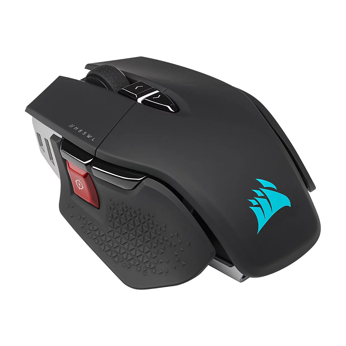 CORSAIR Gaming M65 RGB ULTRA WIRELESS - Maus - optisch - 8 Tasten - kabellos, kabelgebunden - Bluetooth, 2.4 GHz