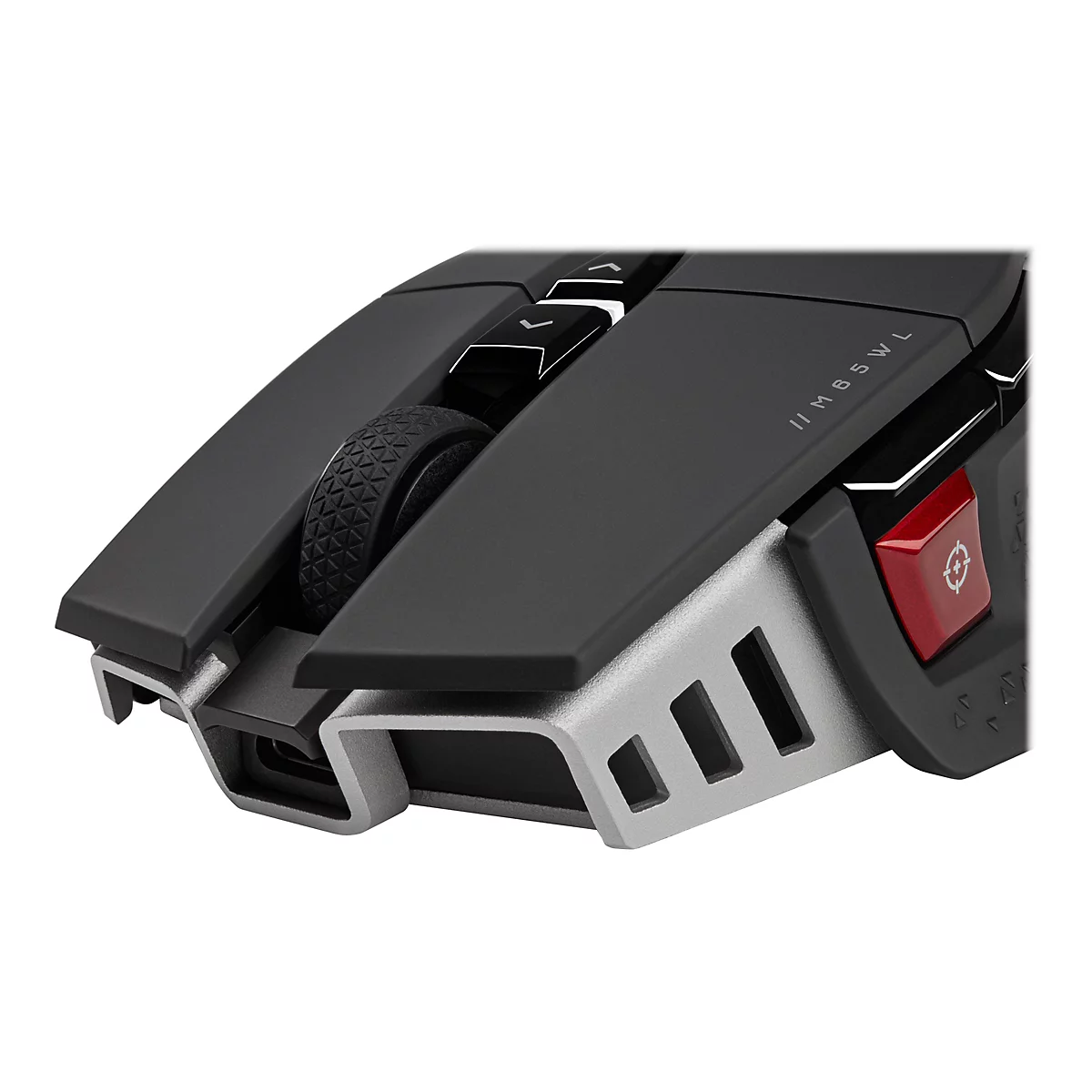 CORSAIR Gaming M65 RGB ULTRA WIRELESS - Maus - optisch - 8 Tasten - kabellos, kabelgebunden - Bluetooth, 2.4 GHz